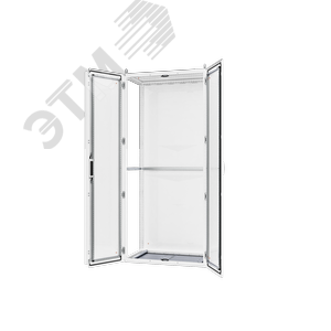 Корпус RS52 180 80 50 IP55 БЕЗ МП с двухстворчатой дверью