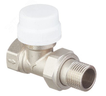 Клапан термостатический для рад. прямой 3/4' (80/10) К