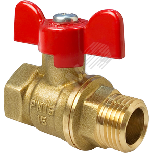 Кран шаровой OPTIMA 11Б27фт1М 3/4' ВН ручка бабочка