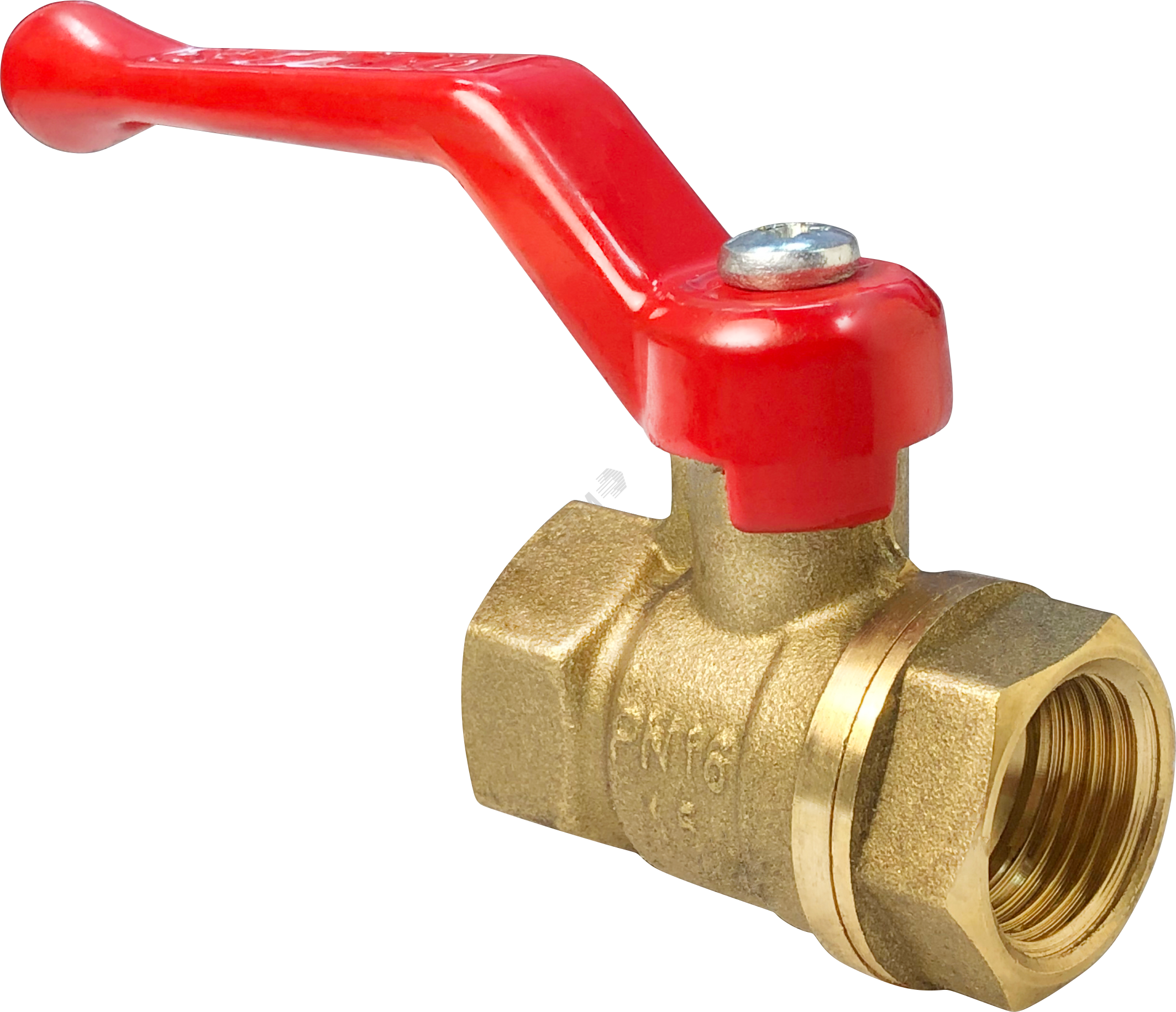 Кран шаровой OPTIMA 11Б27фт1М 3/4' ВВ ручка рычаг