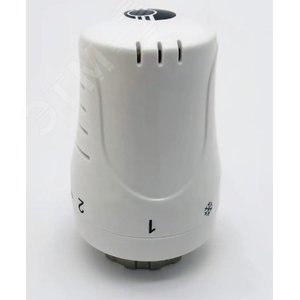 Термоголовка диап. регул-ки 6,5 - 28град жидкостная (белоснежного цвета) (72/9) К