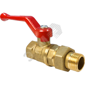 Кран шаровой со сгоном OPTIMA 11Б27фт1М 1/2' ВН ручка рычаг