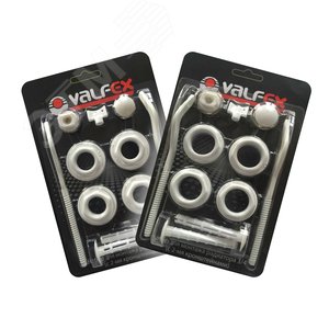 Комплект для монтажа радиаторов с 2-мя кронштейн  ми 1/2''