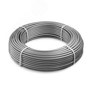 Труба сшитый полиэтилен тип pe-xa EVOH 25х3,4 мм  Серая 50м