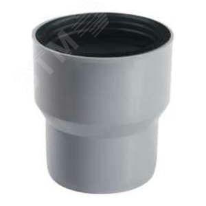 Переход с чугуна на пластик 110 x 124 для внутренней канализации