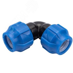 Отвод компрессионный присоединительный ПНД 25-25 (80/20)