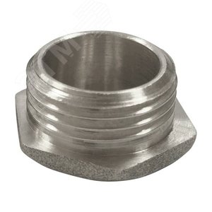 Пробка резьбовая с никелевым покрытием 1/2'