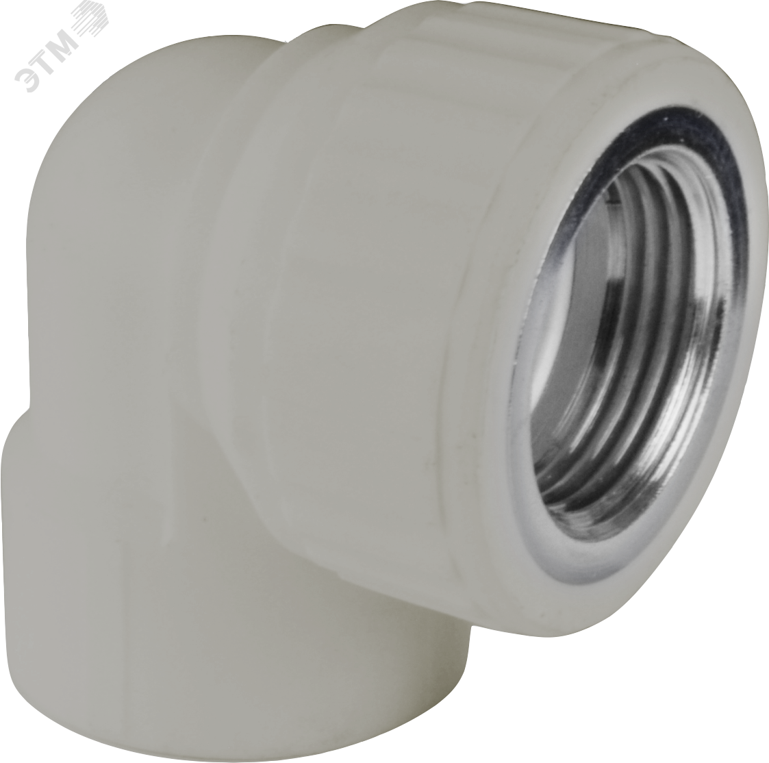 Угольник ВР 20х3/4 (80/20) переходной, серый