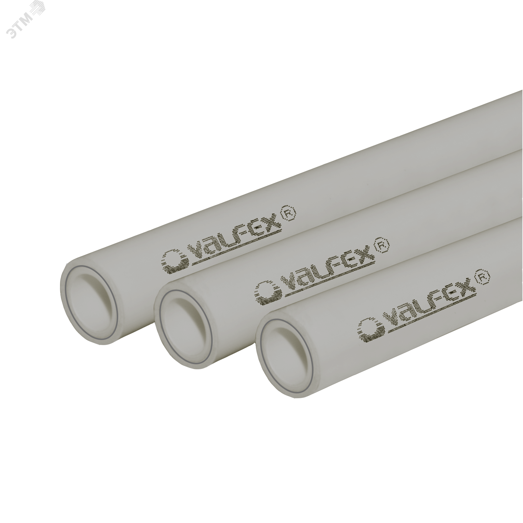 Труба полипропиленовая 32x5.4 SDR 6 PN 25 PPR армированная алюминием серая, хлыст 4м