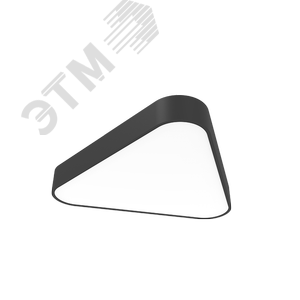 Светильник светодиодный ДСО-30Вт 4000К COSMO T Черный