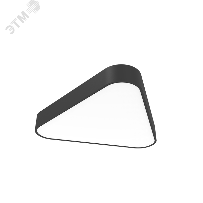 Светильник светодиодный ДСО-30Вт 3000К COSMO T Черный