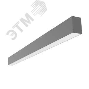 Светильник светодиодный ДПО/ДСО-45Вт 4000К X-Line металлик