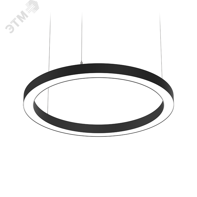 Светильник светодиодный ДСО-30Вт 3000К Enso Черный