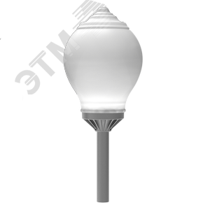 Светильник светодиодный ДТУ-40Вт 4000К Omni-R Серый