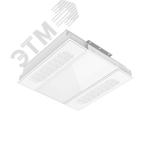 Светильник светодиодный ДПО-30Вт IP40 2900Лм 3000К бактерицидный UV DALI белый рас-ль опал
