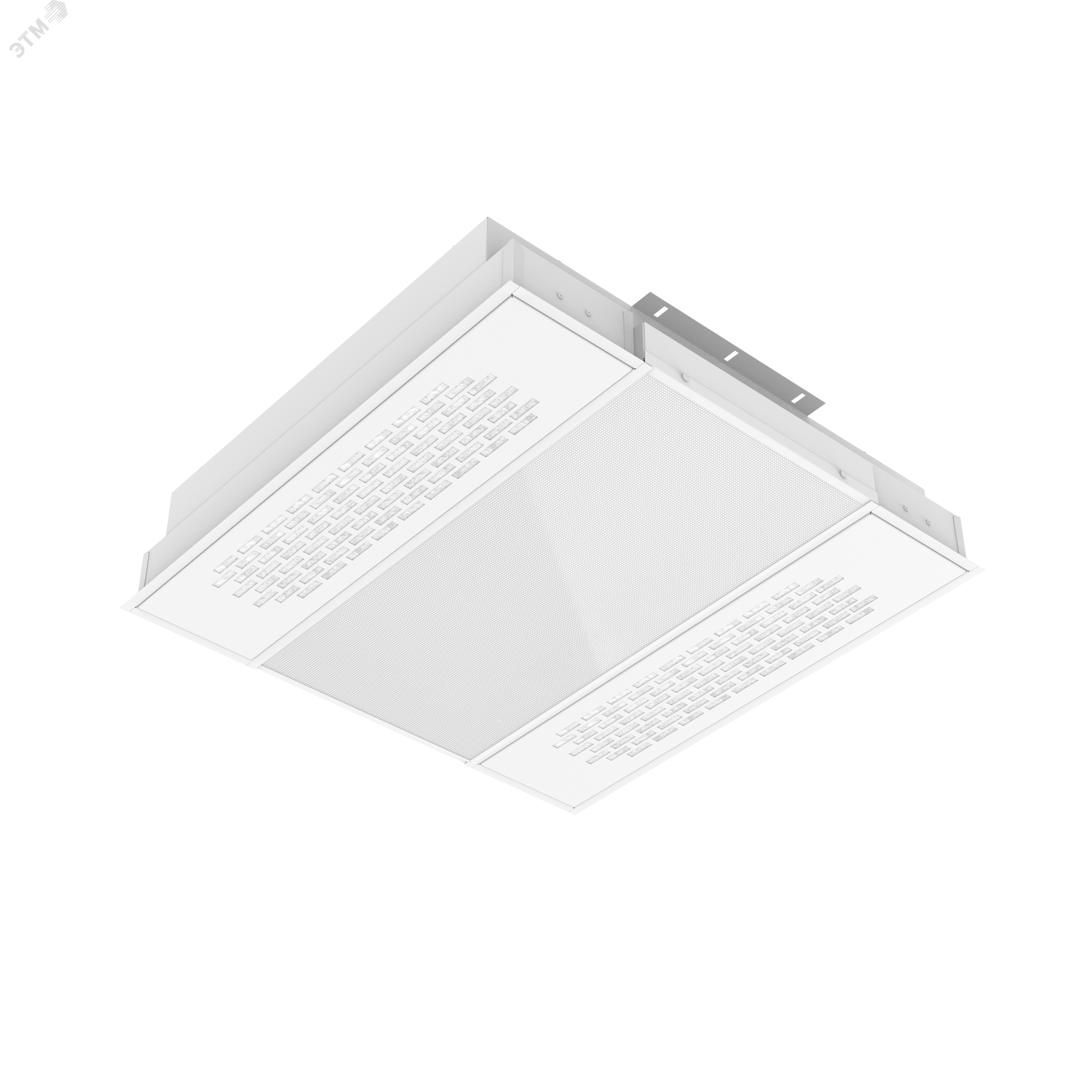 Светильник светодиодный ДВО-30Вт с UV-блоком встраиваемый 595х595х126 мм 6500К IP40 с призм.рас.