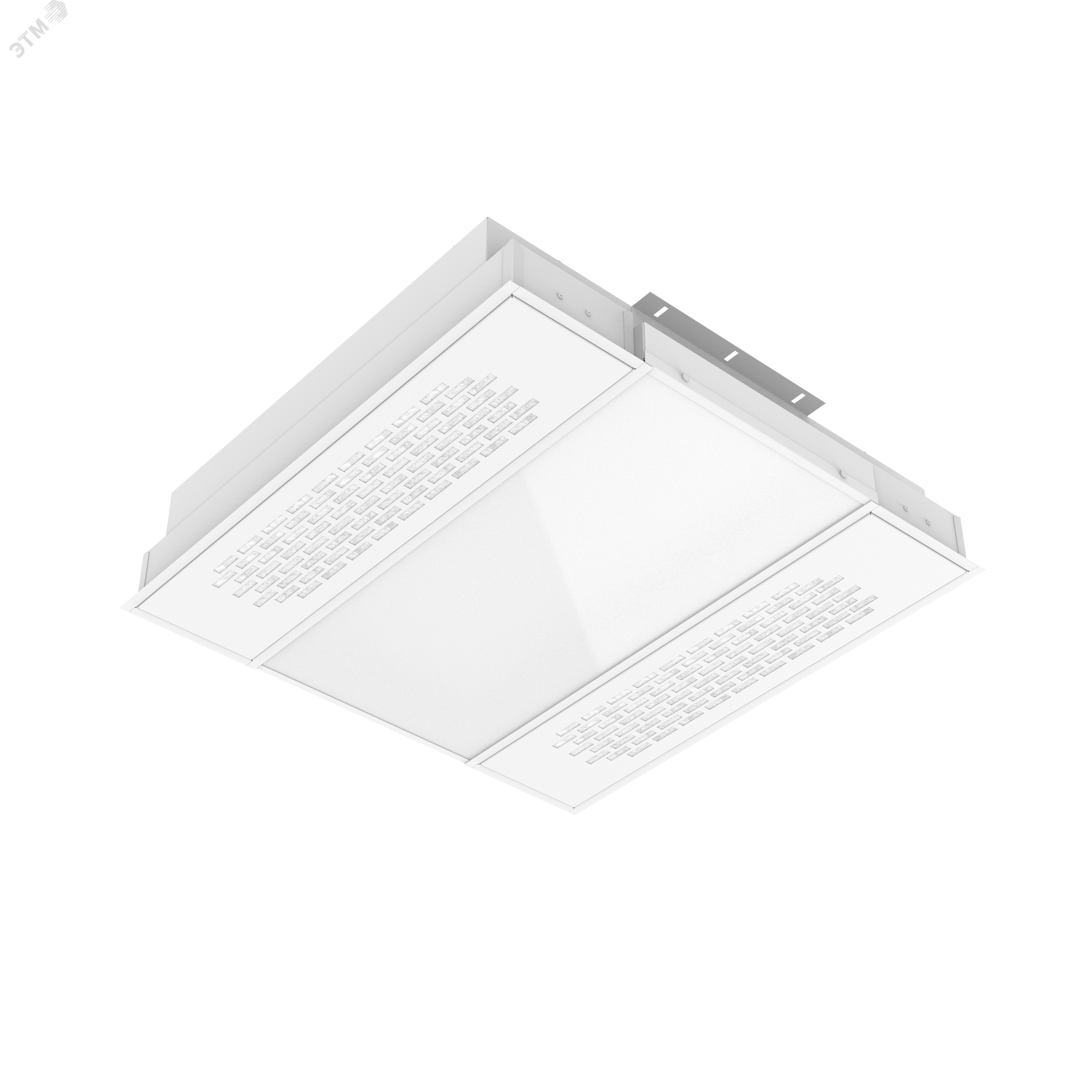 Светильник светодиодный ДВО-30Вт с UV-блоком встраиваемый  595*595*126мм 4000К IP40 с опаловым рас.