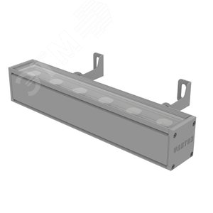Светильник светодиодный ДБУ-Regula 2.0 300мм 6Вт 3000К 20x40гр. DC24V в линию серый