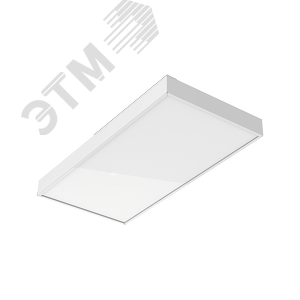 Светильник люминесцентный ЛВО/ЛПО-28Вт C370/U рас-ль опал