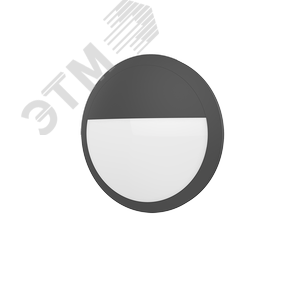 Светильник светодиодный ДБО-NERO FLEX RUS 15Вт 3000К IP65 черный рамка половинка