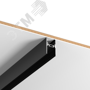 Шинопровод магнитный подвесной для магнитной системы Galakti 1,5 м черный