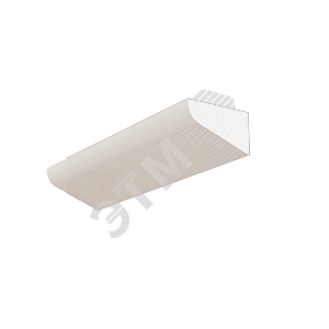 Светильник светодиодный прикроватный медицинский 648х166х97мм с опал.рассеив.18ВТ 4000К IP20 накладной RAL9010 белый матовый