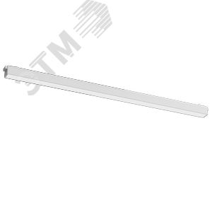 Светильник светодиодный трековый линейный Opal L615 для магнитной системы Galakti 615х26х24 мм 20 Вт 4000 K CRI>90 белый