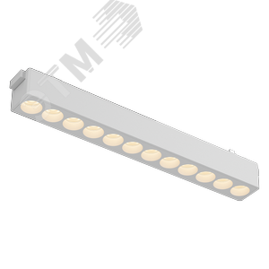 Светильник светодиодный трековый линейный Comfort L230 для магнитной системы Galakti 230х26х24 мм 12 Вт 4000 K 24 град CRI>90 белый