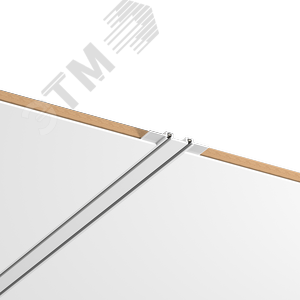 Шинопровод магнитный встраиваемый 1,5 м для магнитной системы Galakti белый