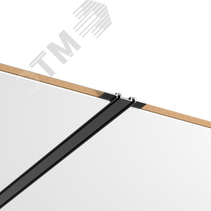 Шинопровод магнитный встраиваемый 1,5 м для магнитной системы Galakti черный