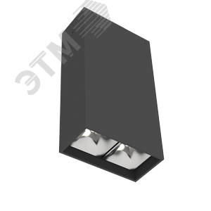 Светильник светодиодный ДПО-8Вт 4000К DL-Box Reflect Multi 35x75 град. черный