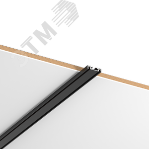 Шинопровод магнитный накладной 1,5 м для магнитной системы Galakti черный