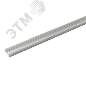 Комплект монтажного накладного профиля 1000х19х10 мм для ленты NEON 15x16 DOME/TOP 2 шт