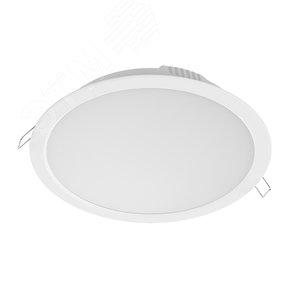 Светильник светодиодный ДВО-12вт IP20 1000Лм 4000К166х54мм (мон.отв 147) Downlight Basic