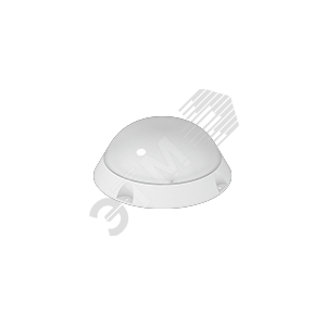 Светильник LED ЖКХ круг IP65 185х70 мм антивандальный 6W (диод 0,5W) 4000К 1/10