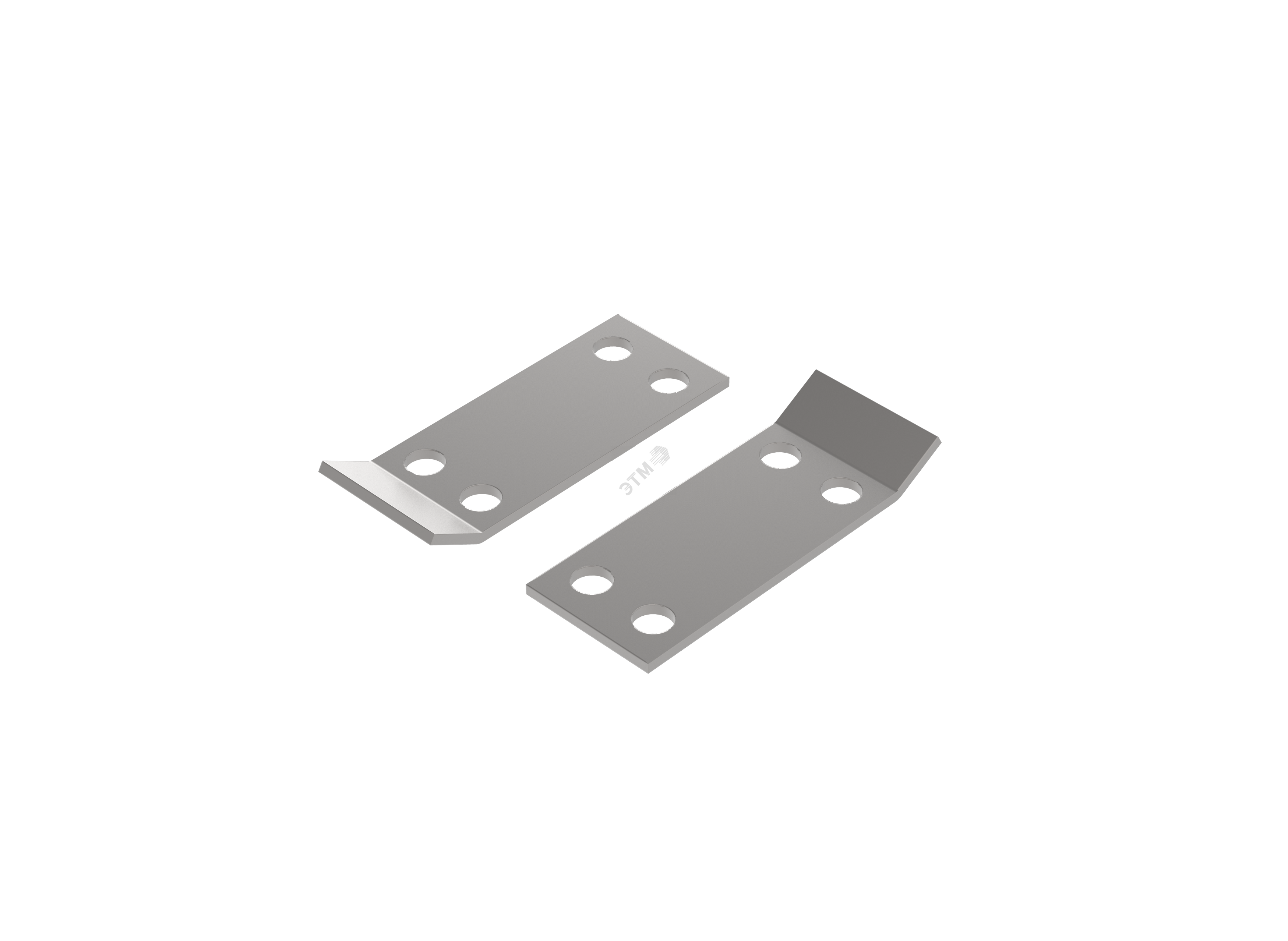 Пластина соединительная с набором креплений для светильников серии Supermarket (2 пластины +8       пластиковых гвоздей)