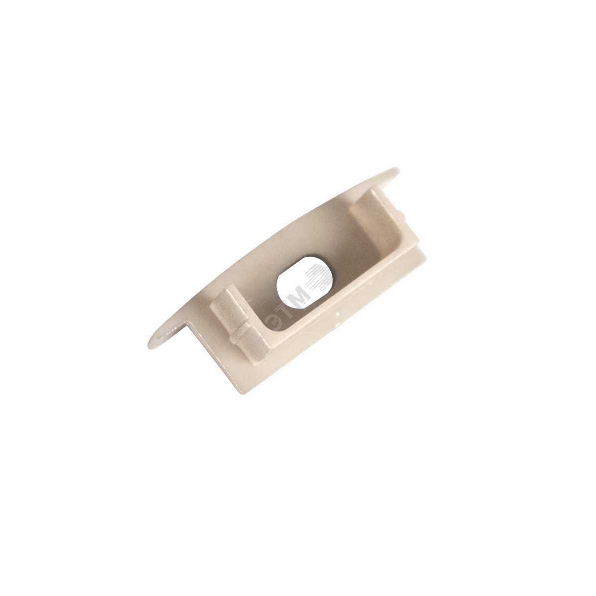 Крышка торцевая для встраиваемого профиля с отверстием