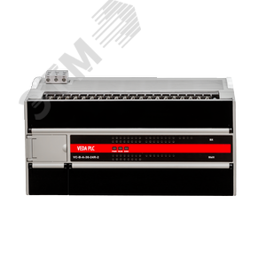 Модуль процессорный VC-BS, Электропитание 220В AC, 36 входных сигналов, 24 выходных транзисторных сигнала (три из них импульсные, с частотой до 100кГц