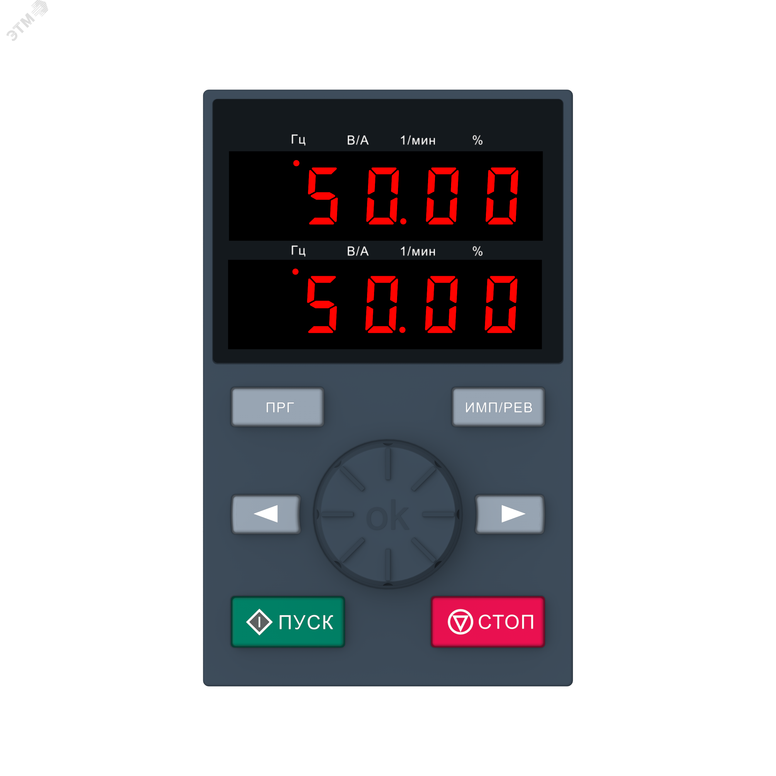 Опция для преобразователей частоты VF-51 и VF-101 внешний цифровой двустрочный пульт оператора