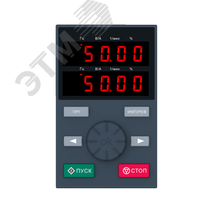 Опция для преобразователей частоты VF-51 и VF-101 внешний цифровой двустрочный пульт оператора