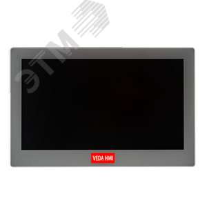 Панель HMI, диагональ 15,6, разрешение 1920х1080 (16:9), 65535 цветов, напряжение питания DC 24В, 3 порта, Ehernet порт, корпус металлический VC-H-15-