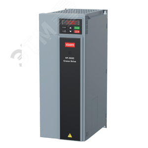 Преобразователь частоты Crane Drive 4 кВт, 380В, 10А, IP 20, встроенная панель, со встроенным тормозным транзистором -302C-P4K0-0010-T4-E20-B-H