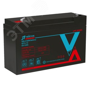 Аккумуляторная батарея Vektor Energy GP 6В 12Ач