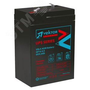 Аккумуляторная батарея Vektor Energy GP 6В 4.5Ас