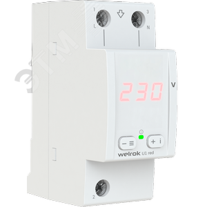 Вольтметр Welrok U1 red