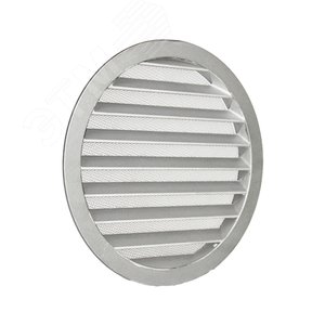 Решетка наружная алюминевая для круглых воздуховодов 200 мм