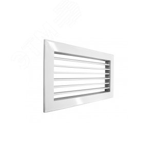 Решетка однорядная алюминиевая 1WA 500x150