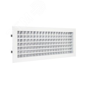 Решетка двухрядная алюминиевая 2WA 150x100