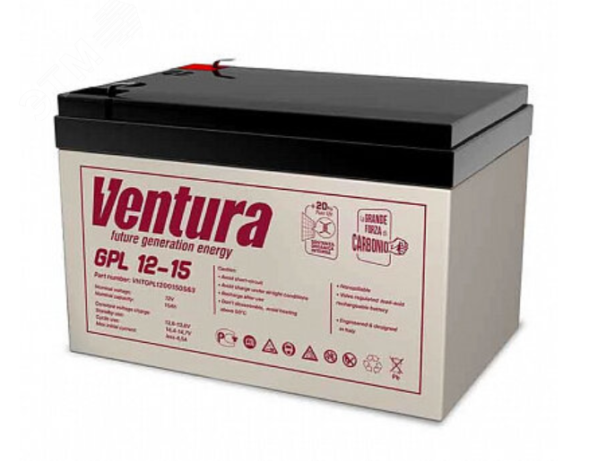 Аккумулятор 12В 15Ач