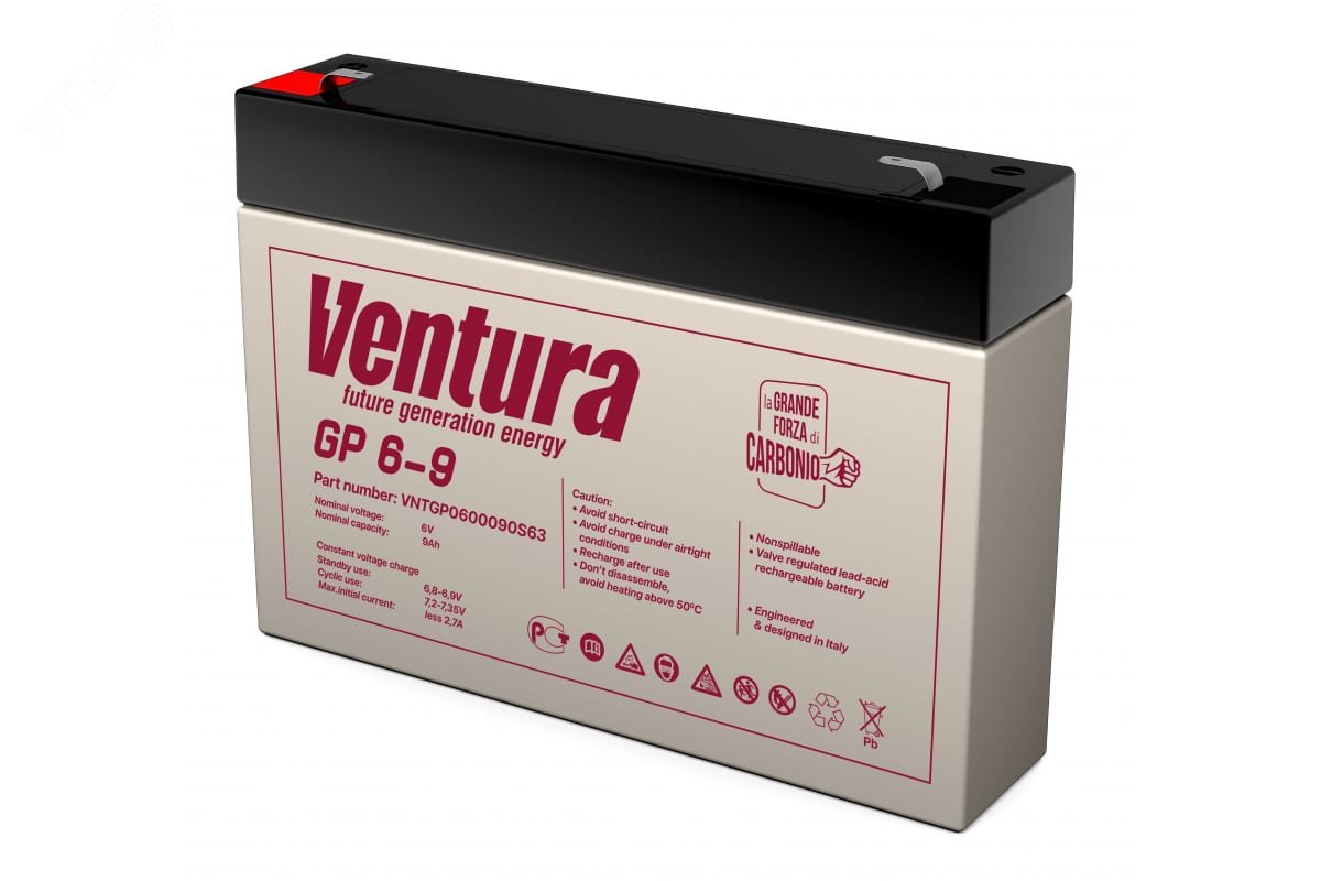 Аккумулятор 6В 9Ач